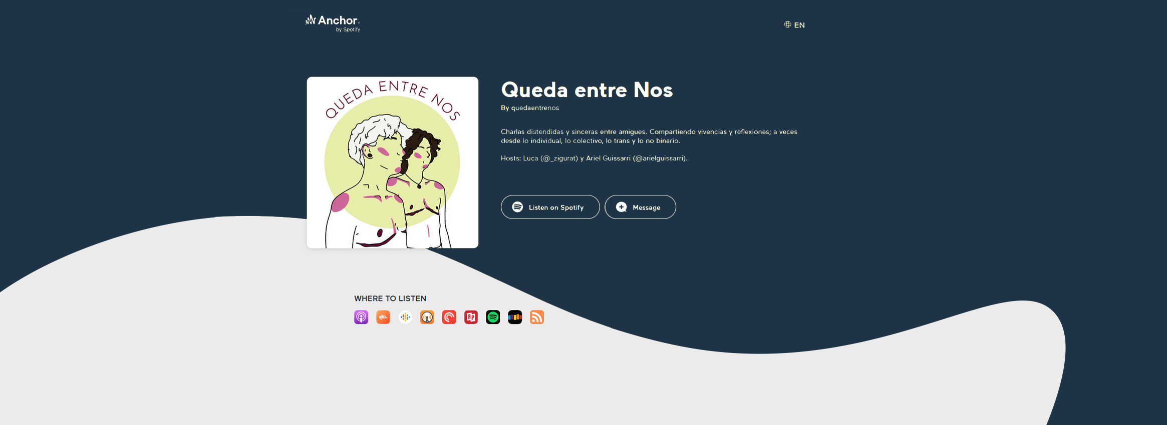 QUEDA ENTRE NOS PODCAST